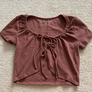 Aeropostale tie top!